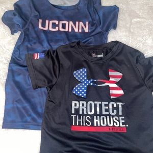 Boys dri-fit shirts